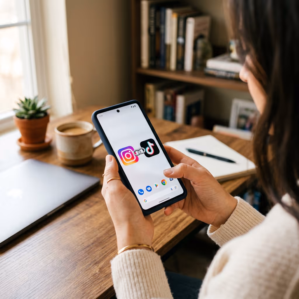 How to Link Instagram to TikTok
